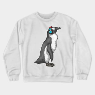 Penguin Music Headphone Crewneck Sweatshirt